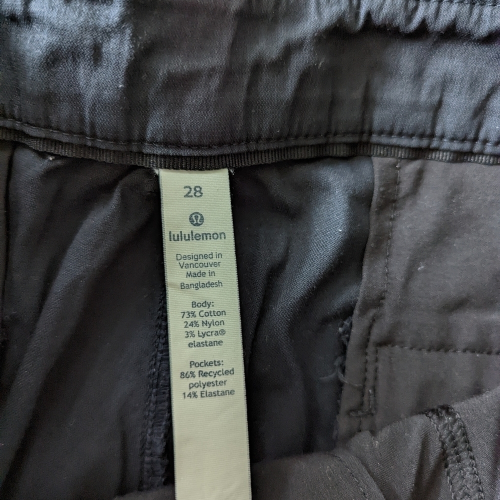 Men's Navy Lululemon Trousers - Picture 6 of 9